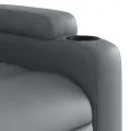 Fauteuil inclinable Gris Similicuir