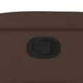 Fauteuil inclinable marron similicuir