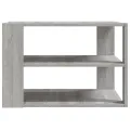 Table basse sonoma gris 59,5x59,5x40 cm bois d'ingénierie