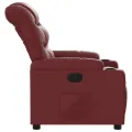 Fauteuil inclinable Rouge bordeaux Similicuir