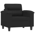 Fauteuil Noir 60 cm Similicuir