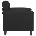 Fauteuil Noir 60 cm Similicuir