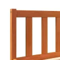Cadre de lit cire marron 90x190 cm bois de pin massif