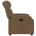 Fauteuil inclinable Marron Tissu