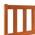 Cadre de lit cire marron 140x200 cm bois de pin massif
