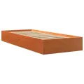 Cadre de lit cire marron 90x190 cm bois de pin massif