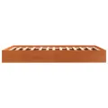 Cadre de lit cire marron 90x190 cm bois de pin massif