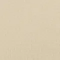 Canapé 2 places avec oreillers décoratifs crème 140 cm tissu