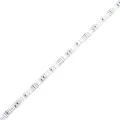 Cadre de lit tête de lit et lumières LED chêne fumé 90x200 cm