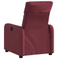 Fauteuil inclinable Rouge bordeaux Tissu