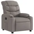 Fauteuil inclinable Taupe Tissu