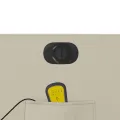 Fauteuil de massage inclinable électrique crème similicuir