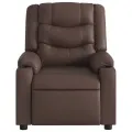 Fauteuil inclinable Marron Similicuir