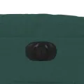 Fauteuil inclinable électrique Vert foncé Tissu
