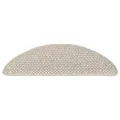 Tapis d'escalier autocollants 15 pcs 56x17x3 cm Taupe