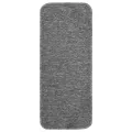 Tapis d'escalier antidérapants 15pcs 60x25cm Gris Rectangulaire
