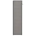 Armoire à chaussures avec housse Gris 115x28x110 cm Tissu