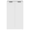 Armoire à chaussures Blanc 59x35x100 cm Bois d'ingénierie