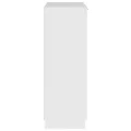 Armoire à chaussures Blanc 59x35x100 cm Bois d'ingénierie