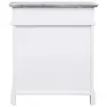 Armoire à chaussures Gris 50 x 28 x 58 cm Bois de Paulownia