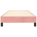 cadre de lit Rose 100x200 cm Velours
