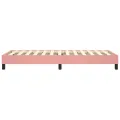 cadre de lit Rose 100x200 cm Velours
