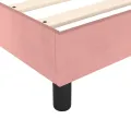 cadre de lit Rose 100x200 cm Velours