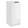 Armoire à chaussure Blanc brillant 30x35x70cm Bois d'ingénierie
