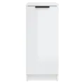 Armoire à chaussure Blanc brillant 30x35x70cm Bois d'ingénierie