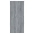 Armoire à chaussures Sonoma gris 80x39x178 cm Bois d'ingénierie