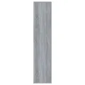 Armoire à chaussures Sonoma gris 80x39x178 cm Bois d'ingénierie