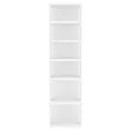 Armoires à chaussures 2 pcs Blanc 27,5x27x102cm bois ingénierie