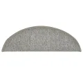 Tapis de marches d'escalier 15 pcs Gris clair 56x17x3 cm