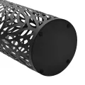 Porte-parapluie Feuilles Acier Noir
