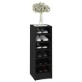 Armoire à chaussures Noir 31,5x35x90 cm Aggloméré