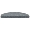 Tapis autoadhésifs de marches 5 pcs Gris clair 65x21x4 cm