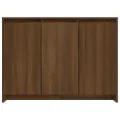 Buffet Chêne marron 102x33x75 cm Aggloméré
