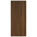Buffet Chêne marron 102x33x75 cm Aggloméré