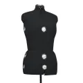 Mannequin de robe ajustable pour femme Noir M Taille 40-46