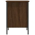 Armoire à chaussures chêne marron 38x35x50 cm bois d'ingénierie