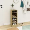 Armoire à chaussures Chêne Sonoma 31,5x35x90 cm Aggloméré