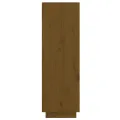 Armoire à chaussures Marron miel 60x34x105cm Bois de pin massif
