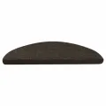 Tapis d'escalier auto-adhésifs 10 pcs anthracite 56x17x3 cm