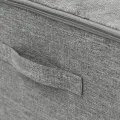 Boîtes de rangement 2 pcs Tissu 43x34x23 cm Gris
