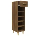 Meuble à chaussures Chêne marron 30x35x105 cm Bois d'ingénierie