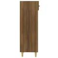 Meuble à chaussures Chêne marron 30x35x105 cm Bois d'ingénierie