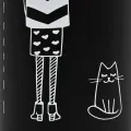 Porte-parapluie Femmes Acier Noir