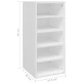 Armoire à chaussures Blanc 31,5x35x70 cm Aggloméré