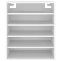 Armoire à chaussures Blanc 60x35x70 cm Aggloméré