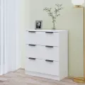 Buffet Blanc 60x30x70 cm Bois d'ingénierie
